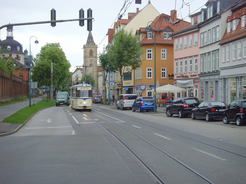 Gelenkzug 178 in der Andreasstrasse, Erfurt 2010