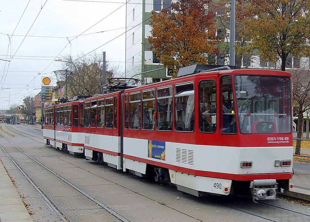 Letzer KT4D-Zug Richtung Ringelberg, Erfurt  2010