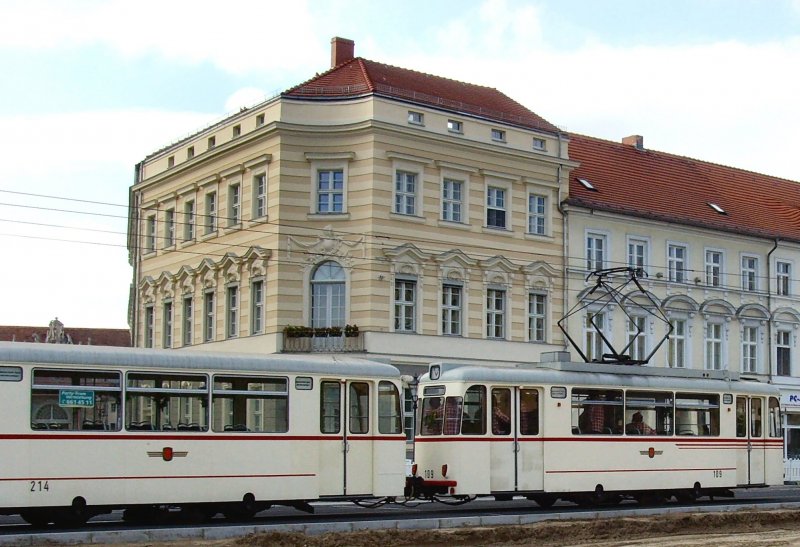 Gotha-Zug (Tw und Bw) in Potsdam, Oktober 2009