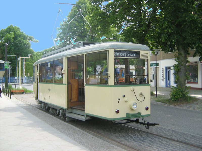 KSW-Beiwagen in Woltersdorf Schleuse, 23.5.2009