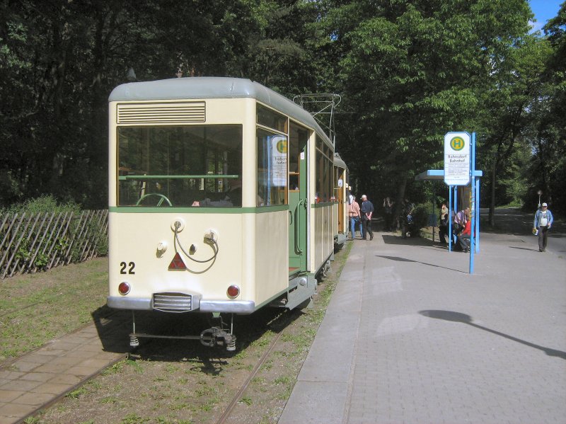 KSW-Zug, Blick auf den Beiwagen - 23.5.2009