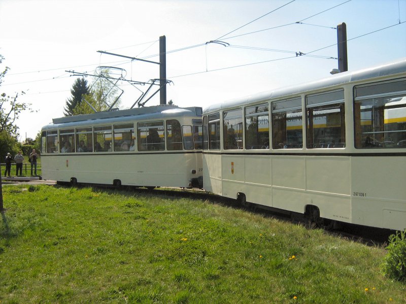 REKO-Zug in der Schleife Frz.Buchholz, 19.4.2009