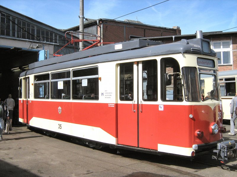 Seitenansicht Tw  35, Typ Gotha-ZR, Mai 2009