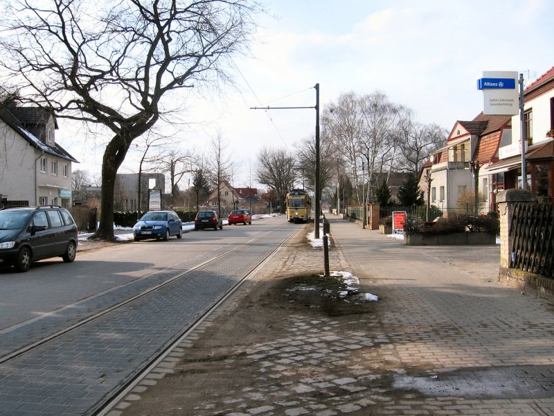 Strassenbahn in Woltersdorf, 2006