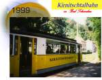 Kirnitzschtalbahn 1999 in Bad Schandau