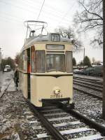 Nochmals von Vorn: REKO-Triebwagen als Linie 71 im berliner Norden, 2007