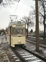 Triebwagen REKO-Zug als Lnie 71 im Berliner Norden, 2007