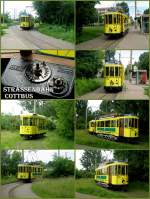 Hist. Strassenbahnzug Cottbus