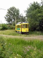 Cottbus Tw 24/19956/hist-strassenbahnzug-im-grnen-schleife-sandow Hist. Strassenbahnzug im Grnen /Schleife Sandow) - 6.6.2009