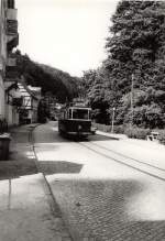 Tw 9 ex Lockwitztalbahn/116045/hist-tw-9-in-bad-schandau Hist. Tw 9 in Bad Schandau