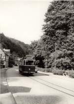 Tw 9 ex Lockwitztalbahn/116050/hist-tw-9-in-bad-schandau Hist. Tw 9 in Bad Schandau