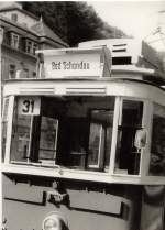 Detail Tw 9 in Bad Schandau, vor 1989