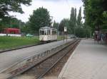 In der Schleife an der Th�ringenhalle, Juli 2010