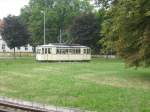 Tw 92 in der Schleife Th�ringenhalle, Erfurt Juli 2010