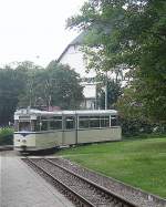 Tw 178 an der Th�ringenhalle in Erfurt Juli 2010