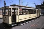 K�penick Depot Beiwagen 1420 RAUCHER im Depot K�penick, Berlin 1993
