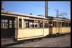 K�penick Depot Beiwagen 1525 w�hrend der Ausstellung 1993 im Depot K�penick, Berlin