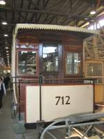 Monumentenhalle Strassenbahnwagen 712, Monumentenhalle Berlin 2007