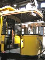 Monumentenhalle Teilansicht Strassenbahn-Tw 68, Berlin Monumentenhalle 2010