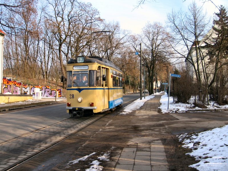 Tw 28 in Woltersdorf, Winter 2006