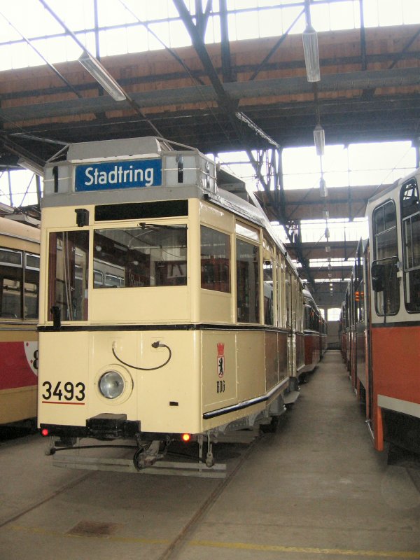Tw 3493 im Bh Niederschnhausen, 2006