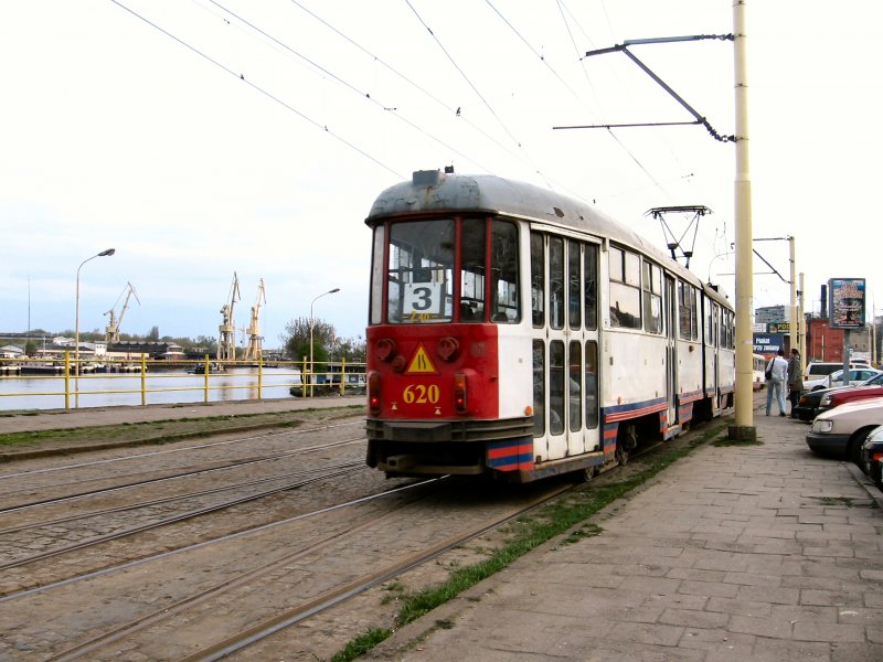 Tw 620 unterwegs auf der Linie 3, 2006