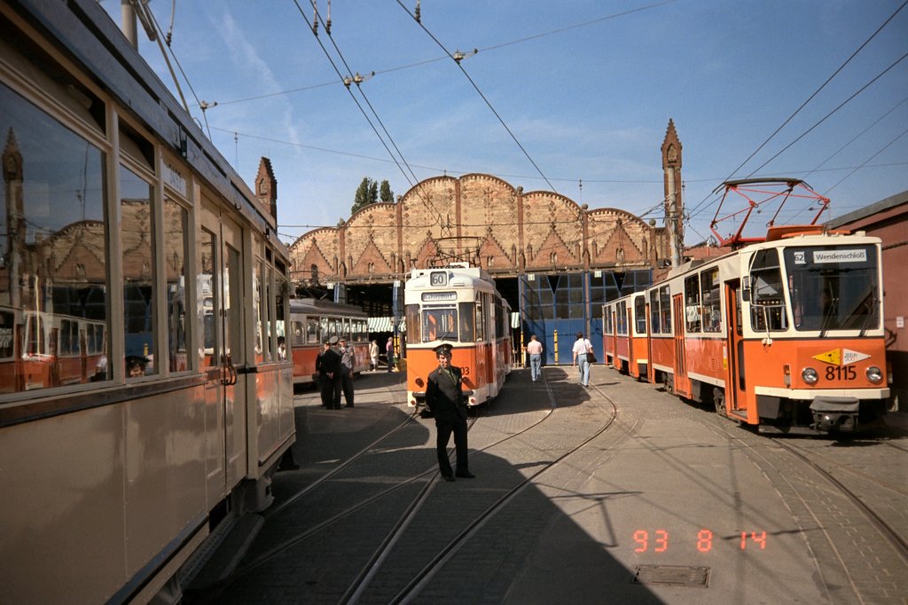 Depot Kpenick whrend der Ausstellung 1993, Berlin