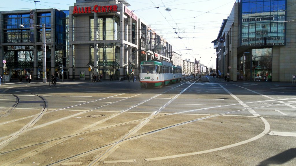 Tatra-Zug auf der Linie 10