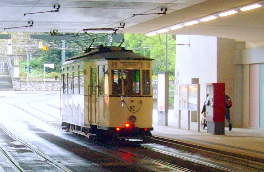 Tw 92 im Bahnhofstunnel, 2010