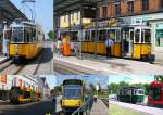 Alte, ltere und neue Strassenbahnen in Nordhausen