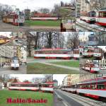 Halle - Tatra T4/66243/t-4-d-in-hallesaale T 4 D in Halle/Saale
